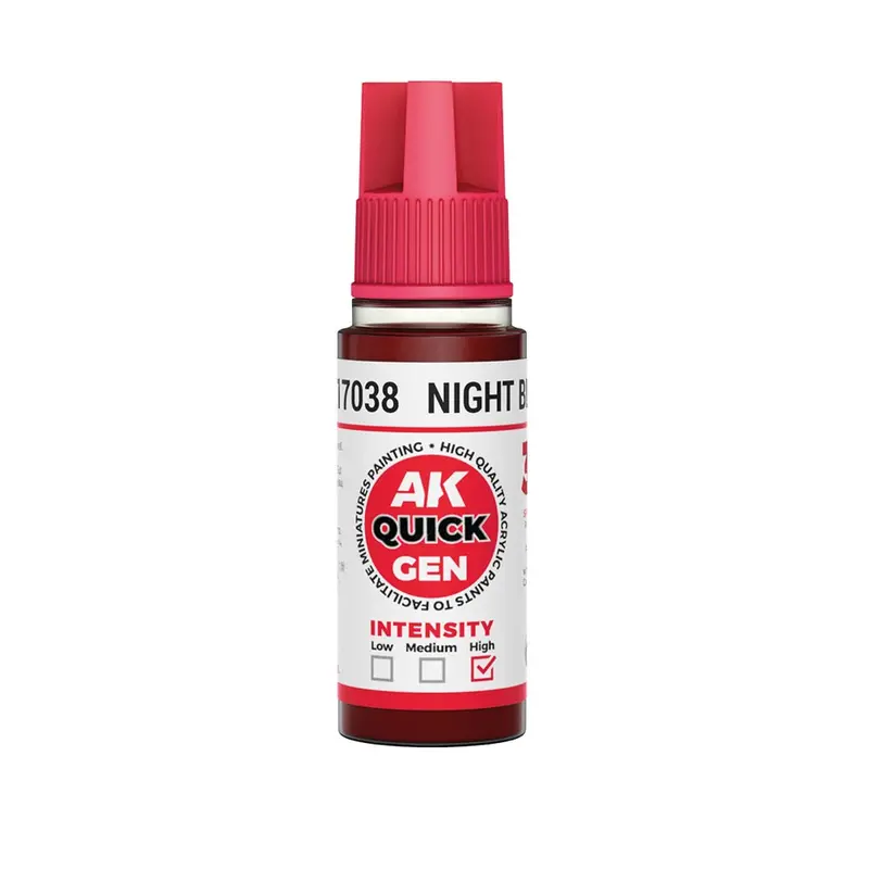 Ak Interactive 17038 Quick Gen Night Blood 18Ml Acrylic Paint 1