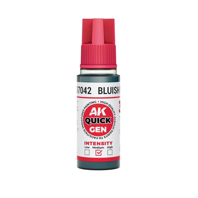 Ak Interactive 17042 Quick Gen Bluish Grey 18Ml Acrylic Paint 1