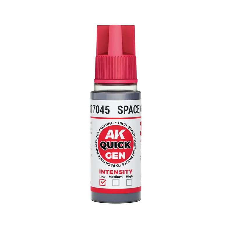 Ak Interactive 17045 Quick Gen Space Grey 18Ml Acrylic Paint 1