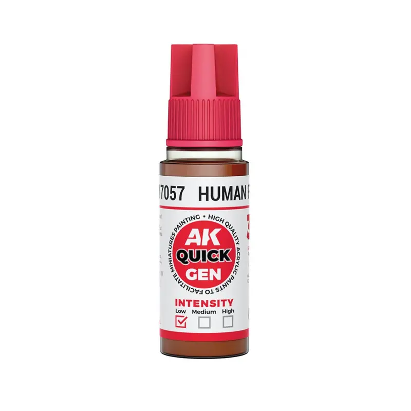 Ak Interactive 17057 Quick Gen Human Flesh 18Ml Acrylic Paint 1