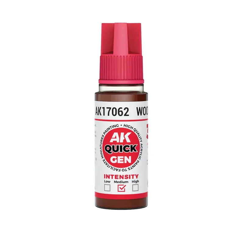 Ak Interactive 17062 Quick Gen Wood 18Ml Acrylic Paint 1