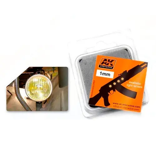 Ak Interactive 202 Amber 1Mm Light Lenses 1