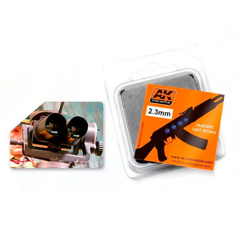 Ak Interactive 225 Optic Colour 2.3Mm Light Lenses 1