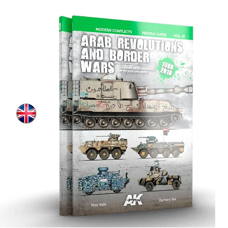 Ak Interactive 286 Book Arab Revolutions And Border Wars Vol Iii English 1