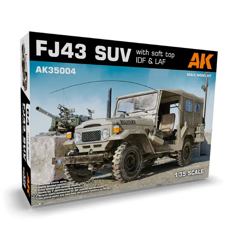 Ak Interactive 35004 1/35 Fj43 Suv With Soft Top Idf & Laf 1