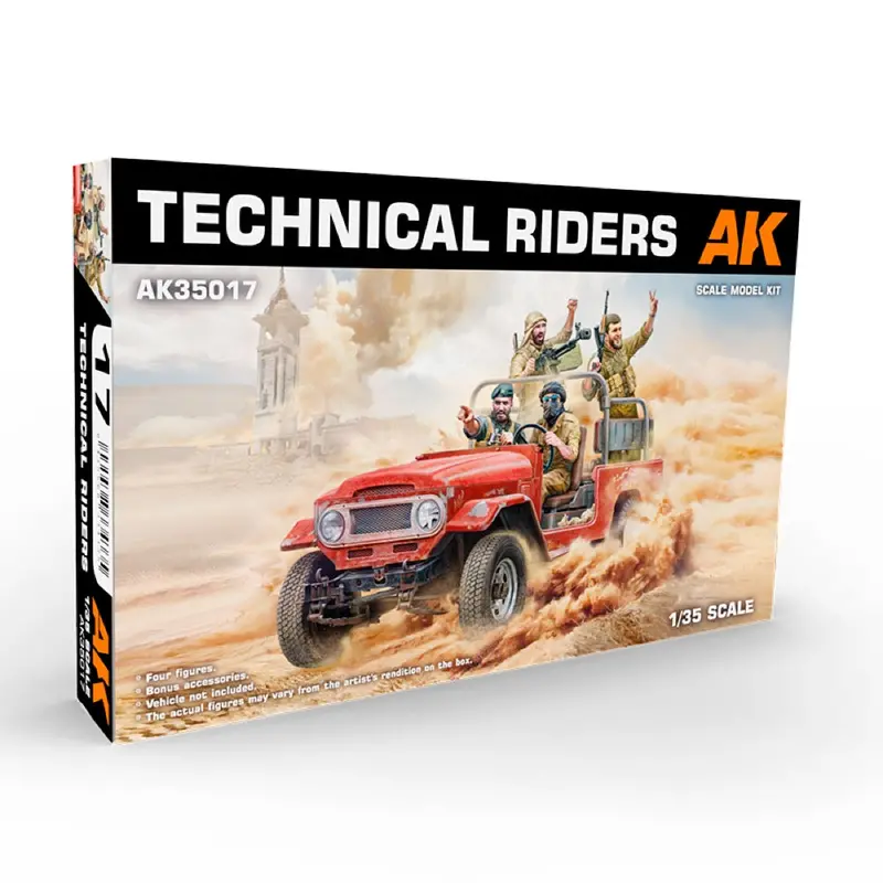 Ak Interactive 35017 1/35 Technical Riders 1