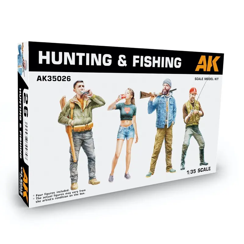 Ak Interactive 35026 1/35 Hunting & Fishing Scale 1