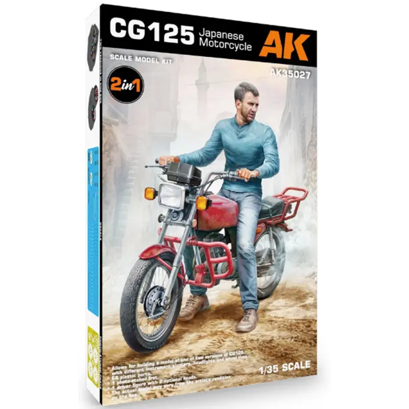 Ak Interactive 35027 1/35 Cg125 Japanese Motorcycle 1