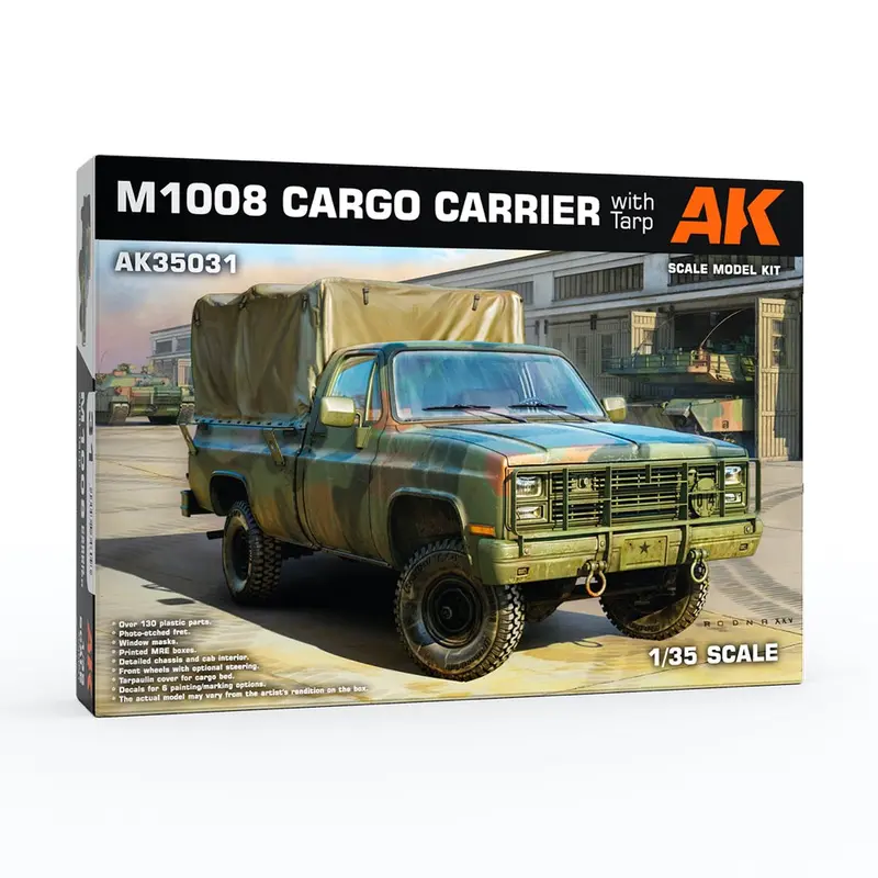 Ak Interactive 35031 1/35 M1008 Troop Carrier With Tarp 1