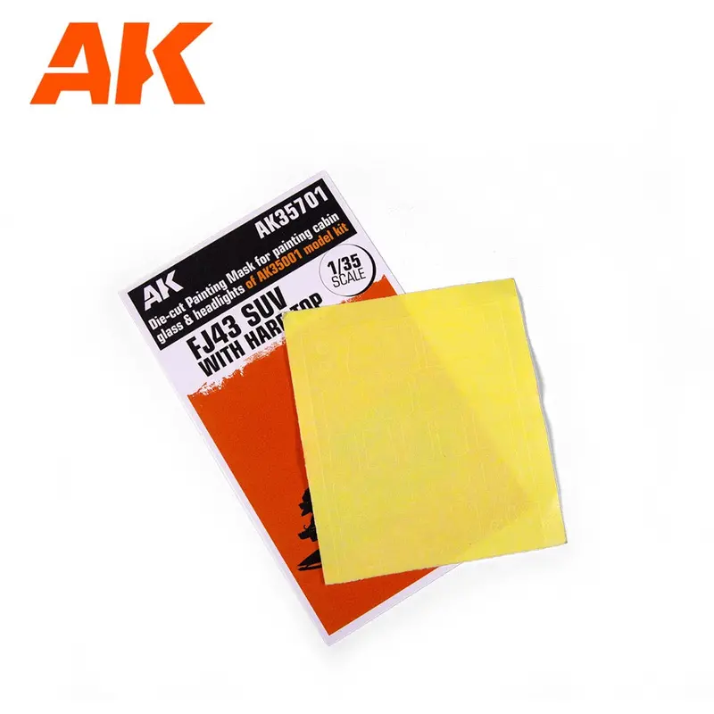 Ak Interactive 35701 Die-Cut Painting Mask For Ak35001 1