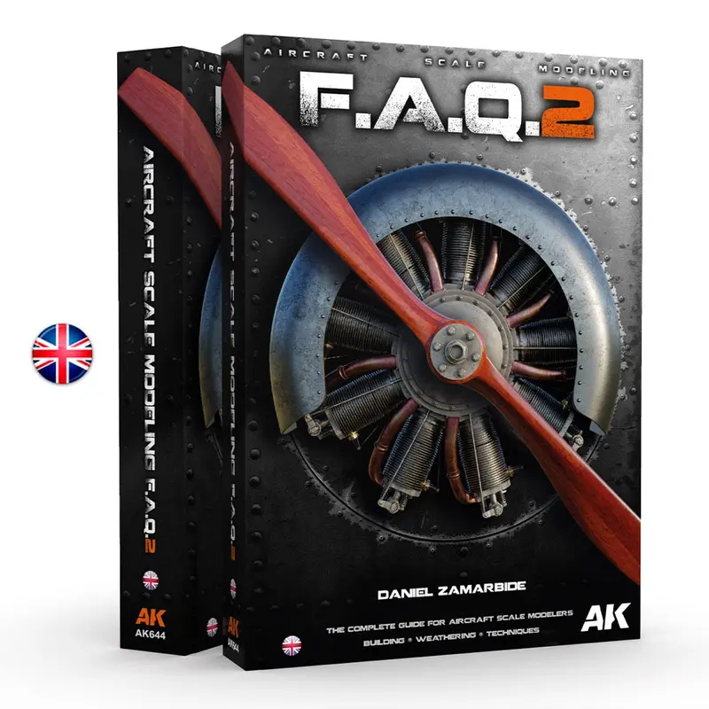 Ak Interactive 644 Faq 2 Aircraft Scale Modelling Book English 1