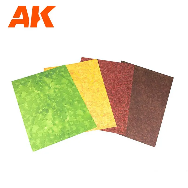 Ak Interactive 8147 Punching Leaves Sheets Set 4 Units Of A4-Size Sheets 2