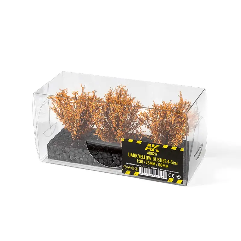 Ak Interactive 8217 Dioramas Dark Yellow Bushes 4-6Cm -135 / 75 Mm / 90 Mm 1
