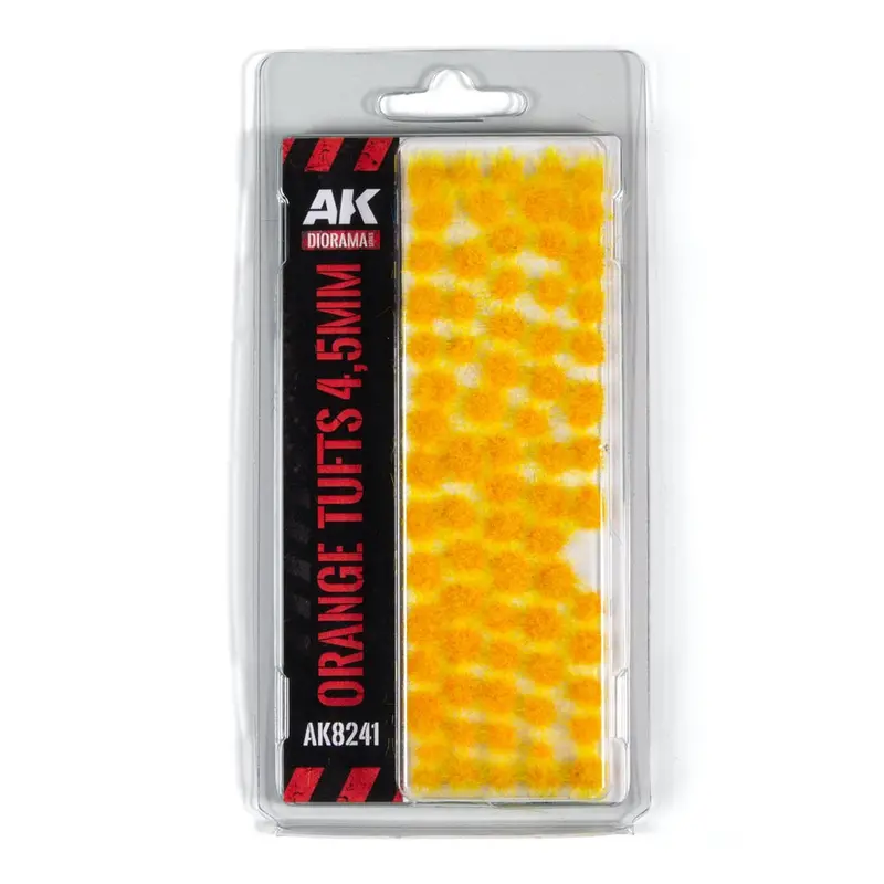 Ak Interactive 8241 Dioramas Orange Wargame Tufts 1