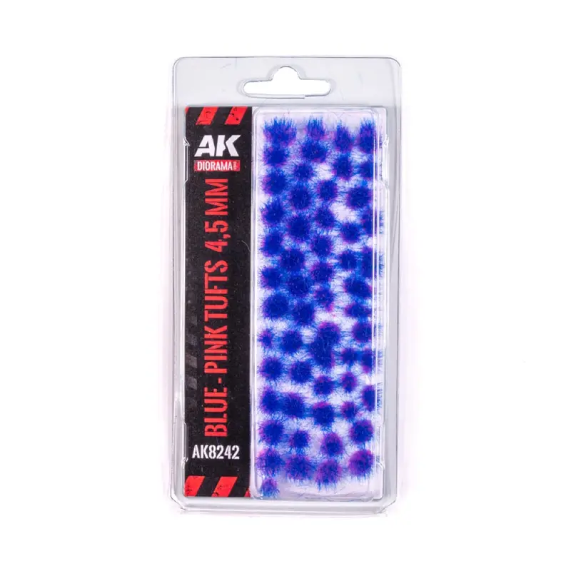 Ak Interactive 8242 Dioramas Pink & Blue Wargame Tufts 1