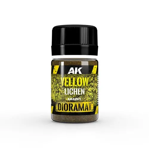 Ak Interactive 8261 Dioramas Yellow Lichen 1