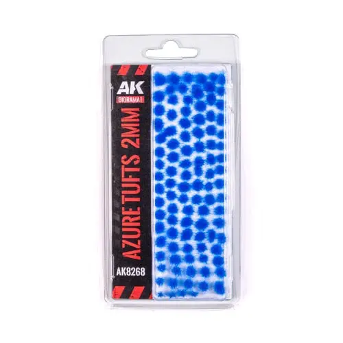 Ak Interactive 8268 Azure Fantasy Tufts 2Mm 1