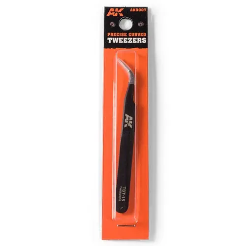 Ak Interactive 9007 Precise Curved Tweezers 1