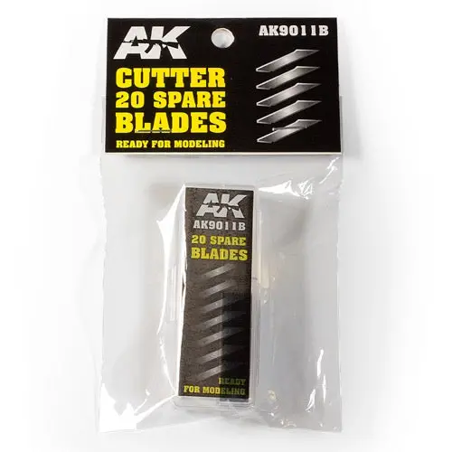 Ak Interactive 9011B Cutter 20 Spare Blades 1