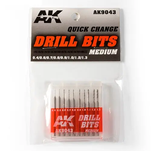 Ak Interactive 9043 Drill Bits 1