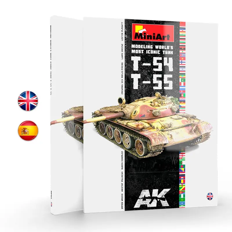 Ak Interactive 914 Book T-54/T-55 Modeling World's Most Iconic Tank English 1
