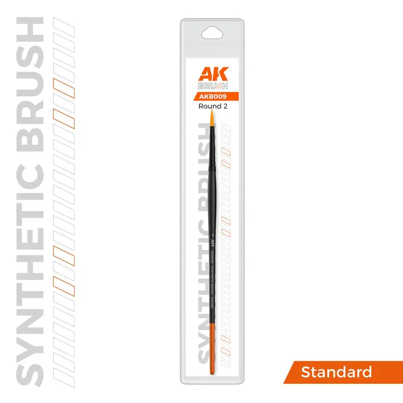 Ak Interactive Akb009 Round 2 Synthetic Paint Brush 1