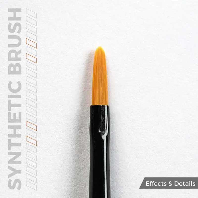 Ak Interactive Akb014 Filbert 2 Synthetic Paint Brush 2