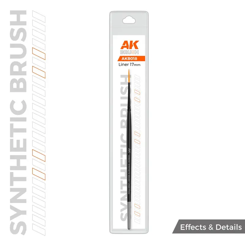 Ak Interactive Akb018 Liner Synthetic Paint Brush 1