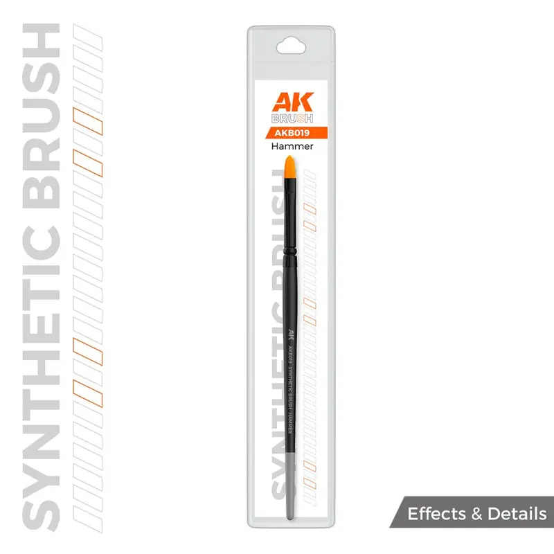 Ak Interactive Akb019 Hammer Synthetic Paint Brush 1