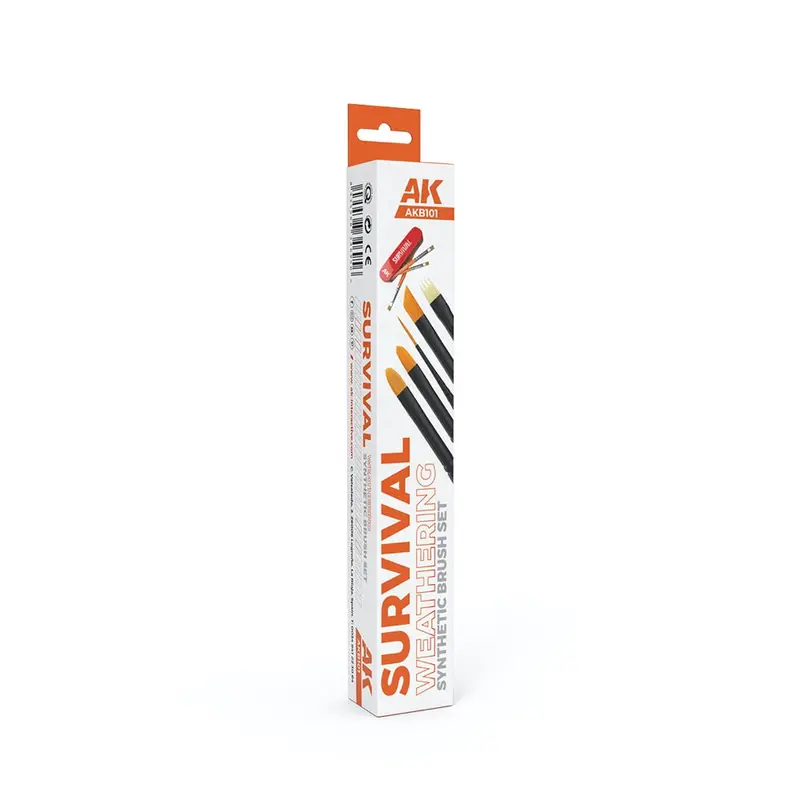 Ak Interactive Akb101 Survival Brush Set (5Pce) 1