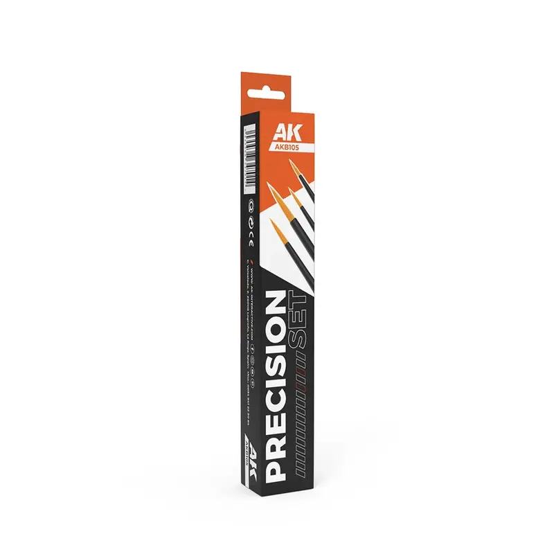 Ak Interactive Akb108 Precision Brush Set (4Pce) 1