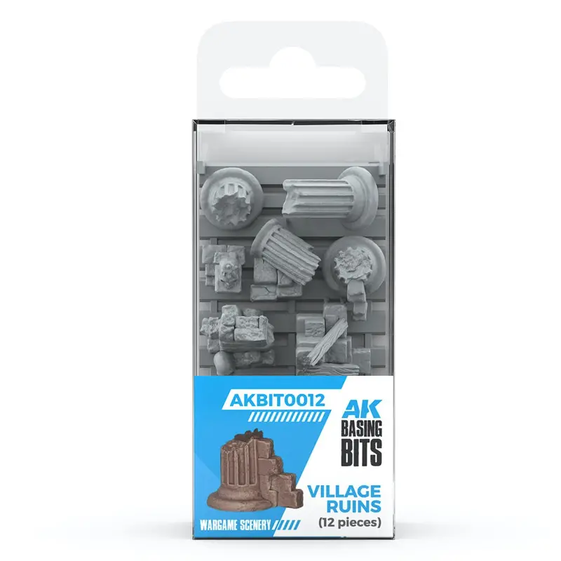 Ak Interactive Bit0012 Basing Bits Village Ruins 12 1
