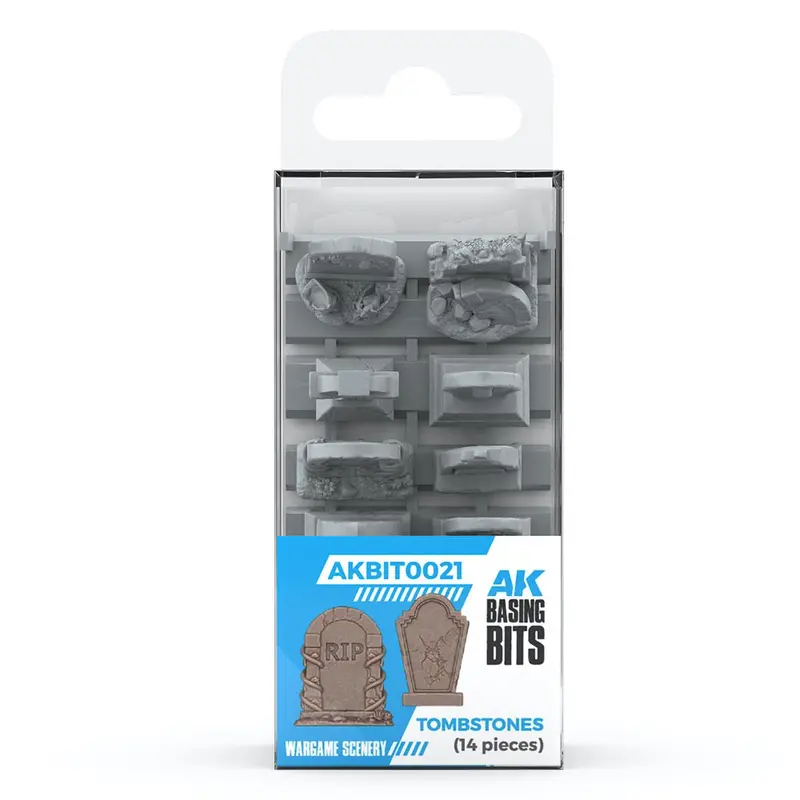 Ak Interactive Bit0021 Basing Bits Tumbstones 14 1