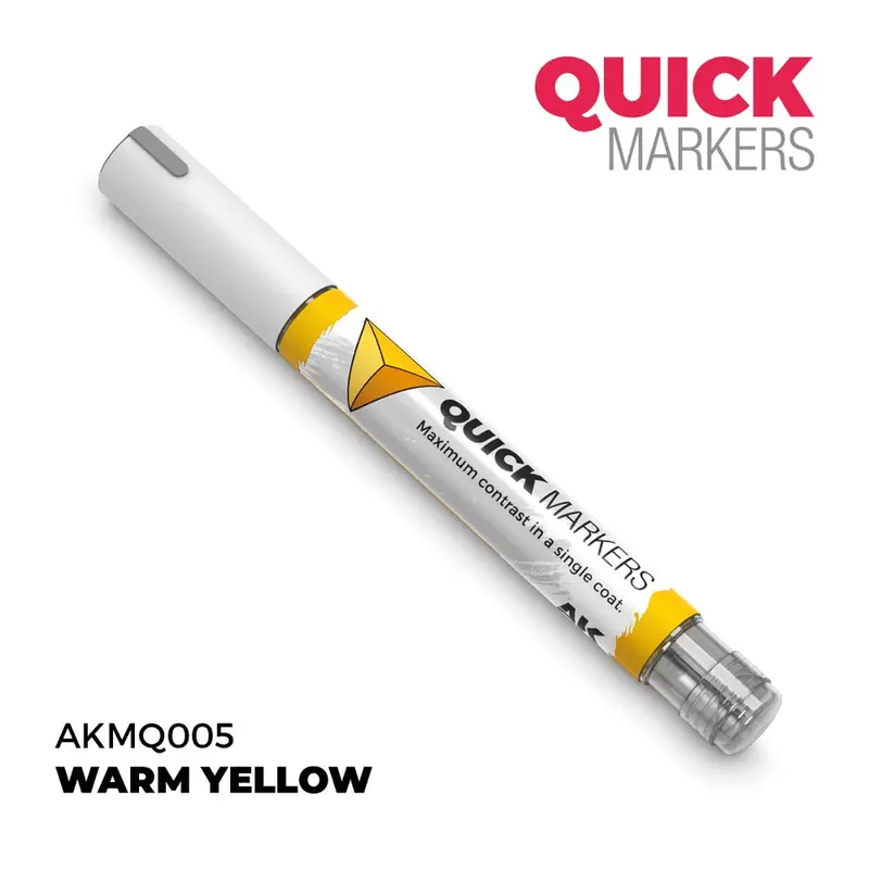 Ak Interactive Mq005 Quick Marker Warm Yellow 1