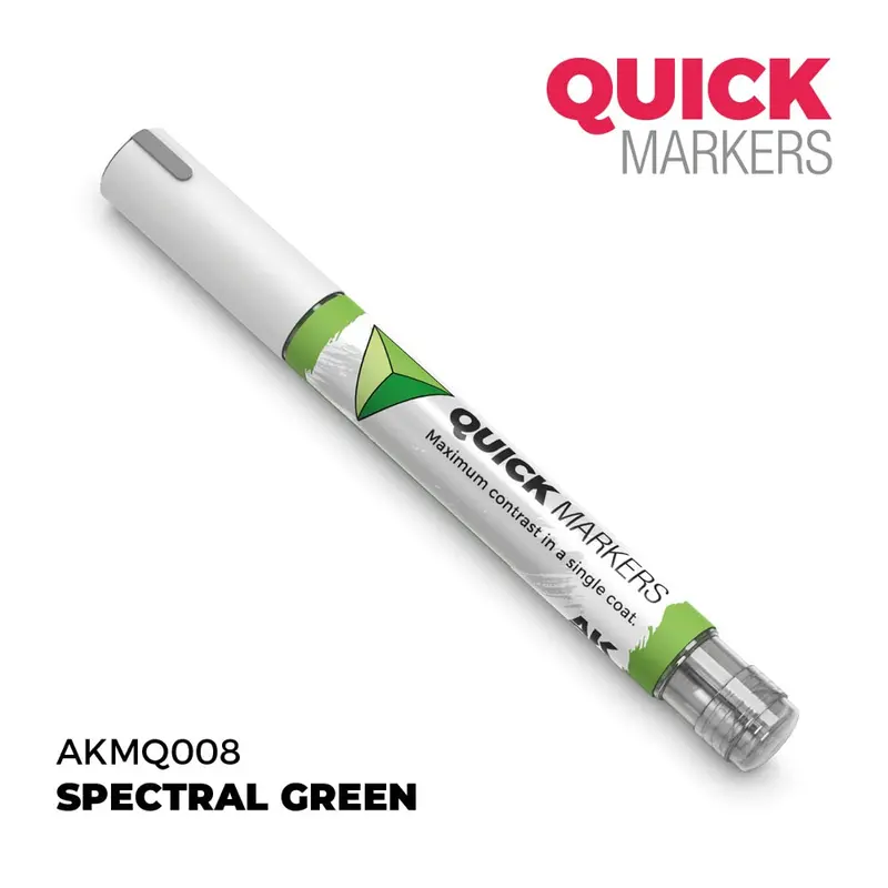 Ak Interactive Mq008 Quick Marker Spectral Green 1