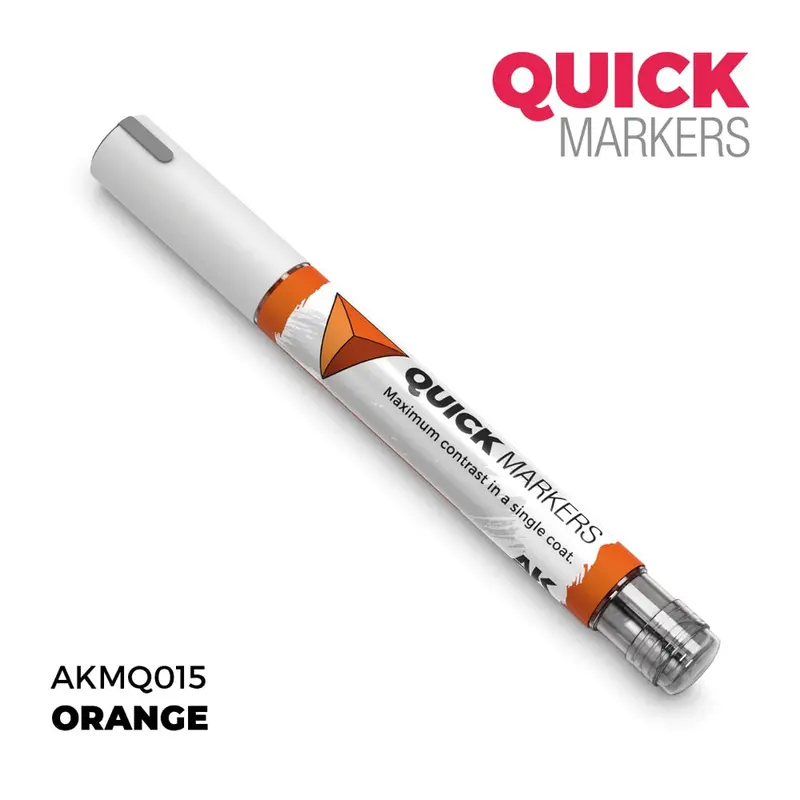 Ak Interactive Mq015 Quick Marker Orange 1
