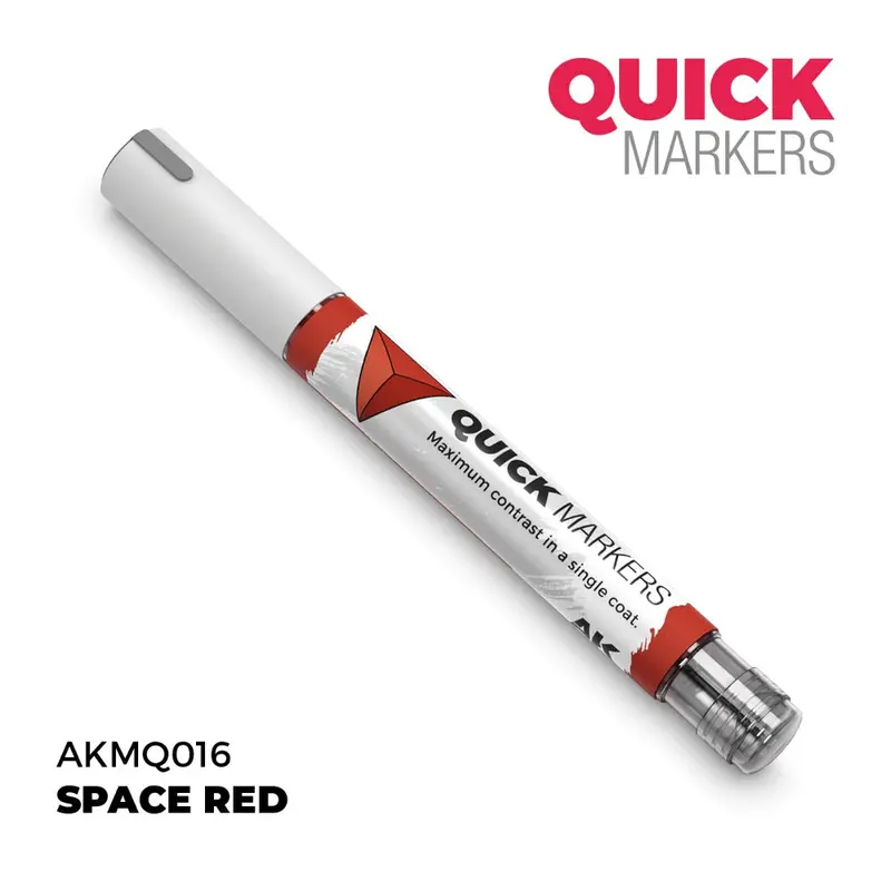 Ak Interactive Mq016 Quick Marker Space Red 1