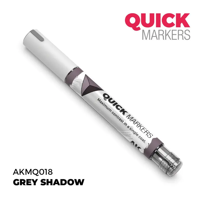 Ak Interactive Mq018 Quick Marker Grey Shadow 1