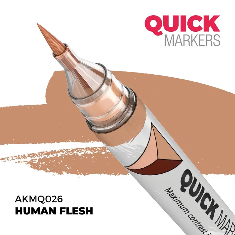 Ak Interactive Mq026 Quick Marker Human Flesh 1