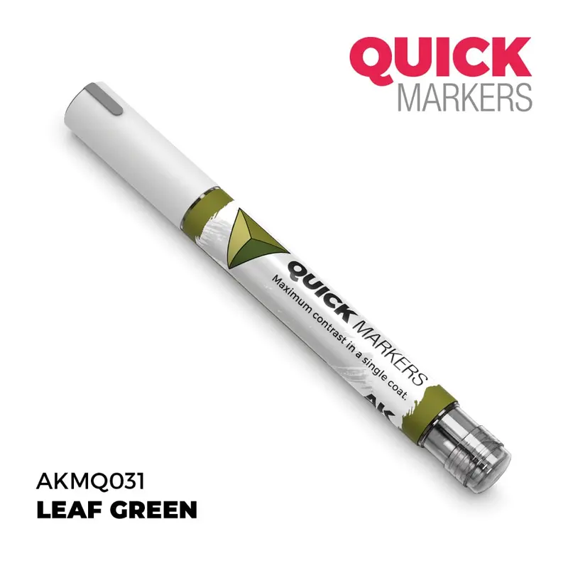 Ak Interactive Mq031 Quick Marker Leaf Green 2