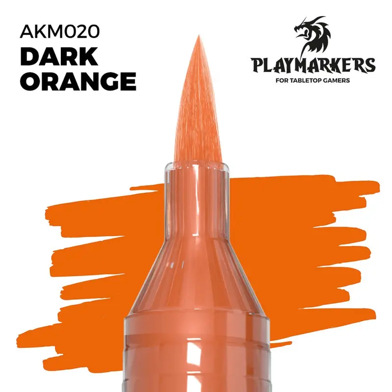 Ak Interactive Playmarkers Dark Orange Acrylic Paint Marker 1