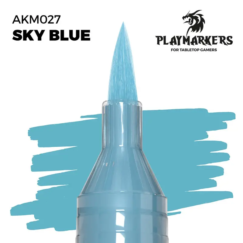 Ak Interactive Playmarkers Sky Blue Acrylic Paint Marker 1
