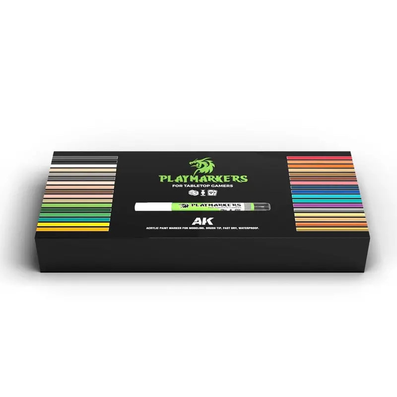 Ak Interactive Playmarkers Special Box Full Range 34 Colour Set 1