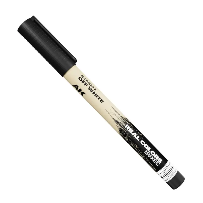 Ak Interactive Rc002 Real Colors Markers Off White 1