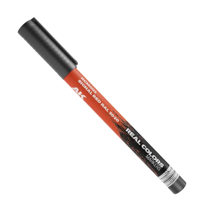 Ak Interactive Rc003 Real Colors Markers Signal Red Ral 3020 1