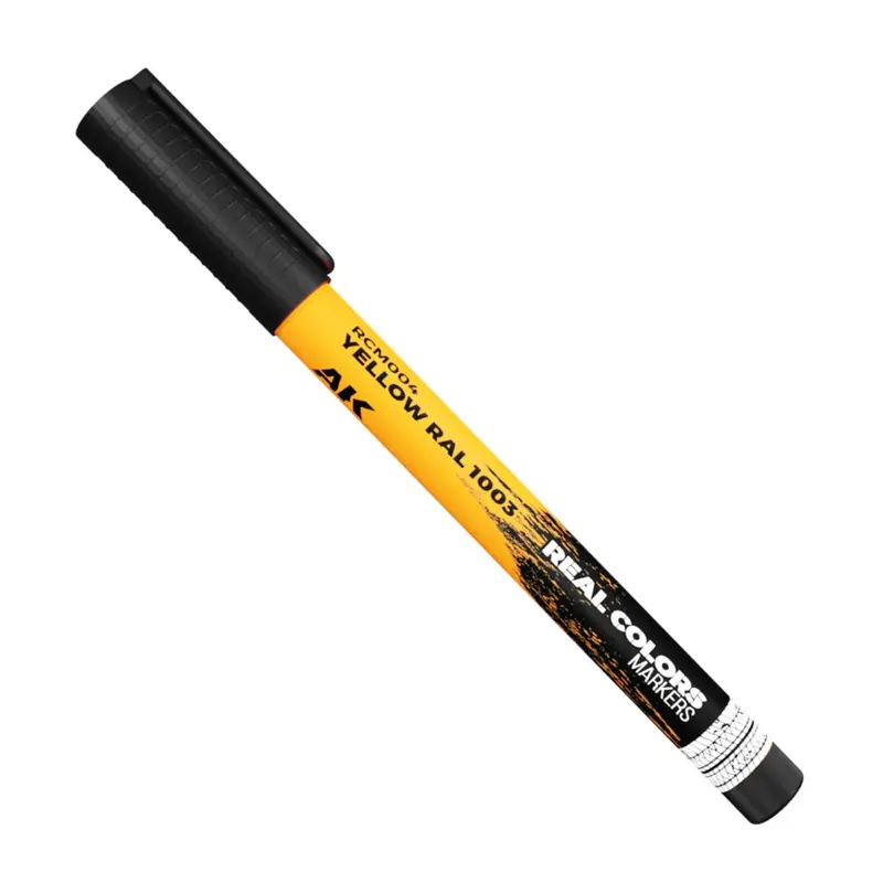Ak Interactive Rc004 Real Colors Markers Yellow Ral 1003 1