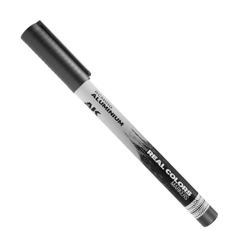 Ak Interactive Rc010 Real Colors Markers Aluminium 1