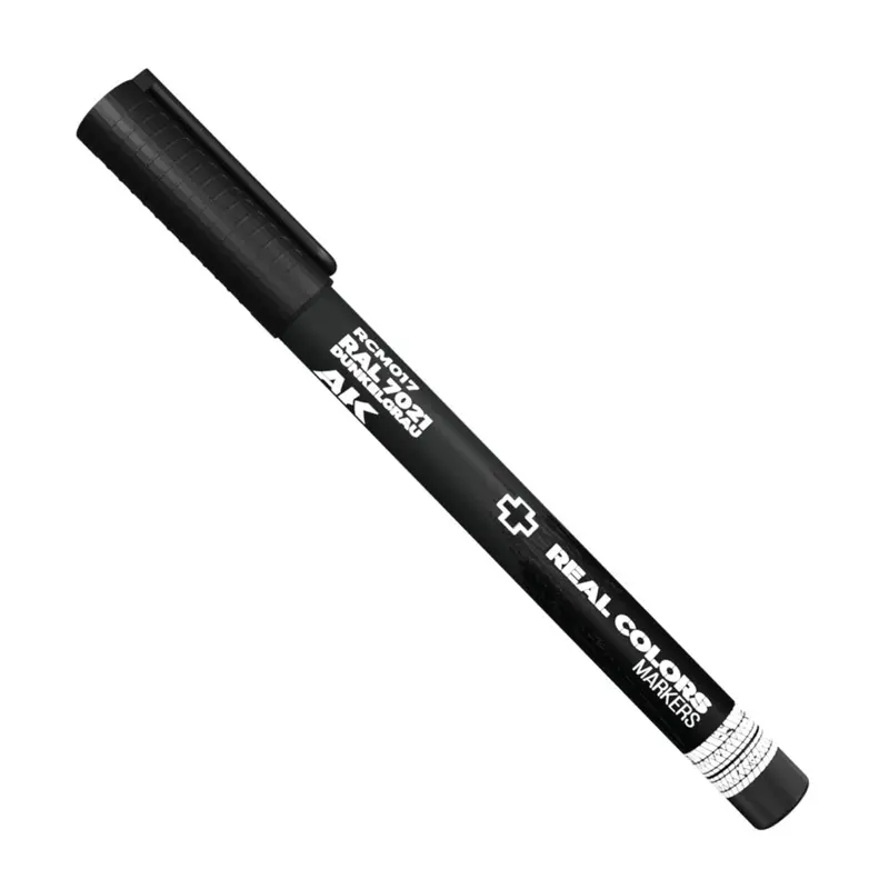 Ak Interactive Rc017 Real Colors Markers Ral 7021 Dunkelgrau 1