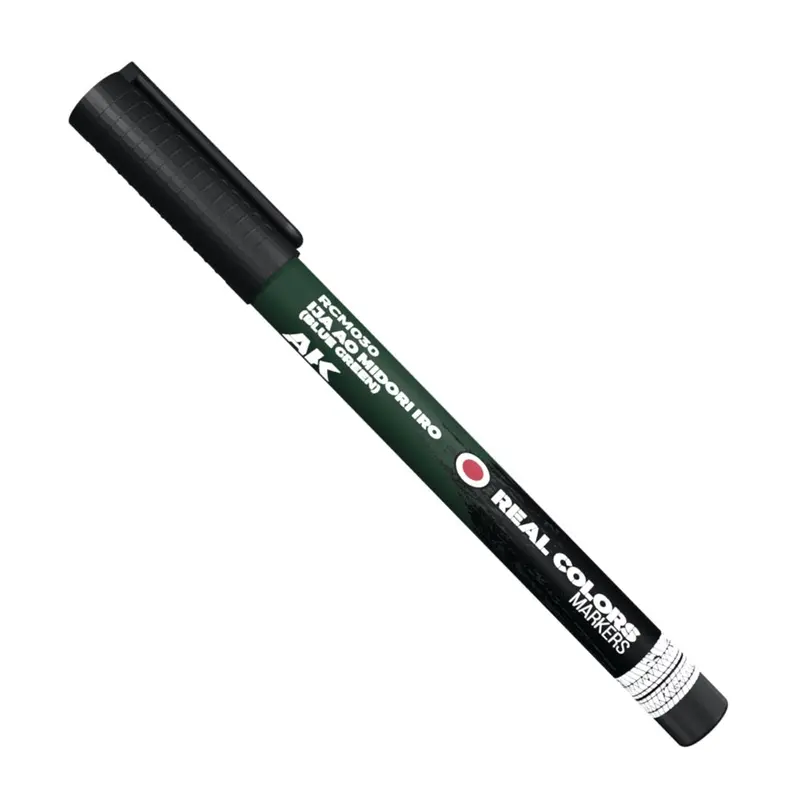 Ak Interactive Rc030 Real Colors Markers Ja Ao Midori Iro (Blue Green) 1