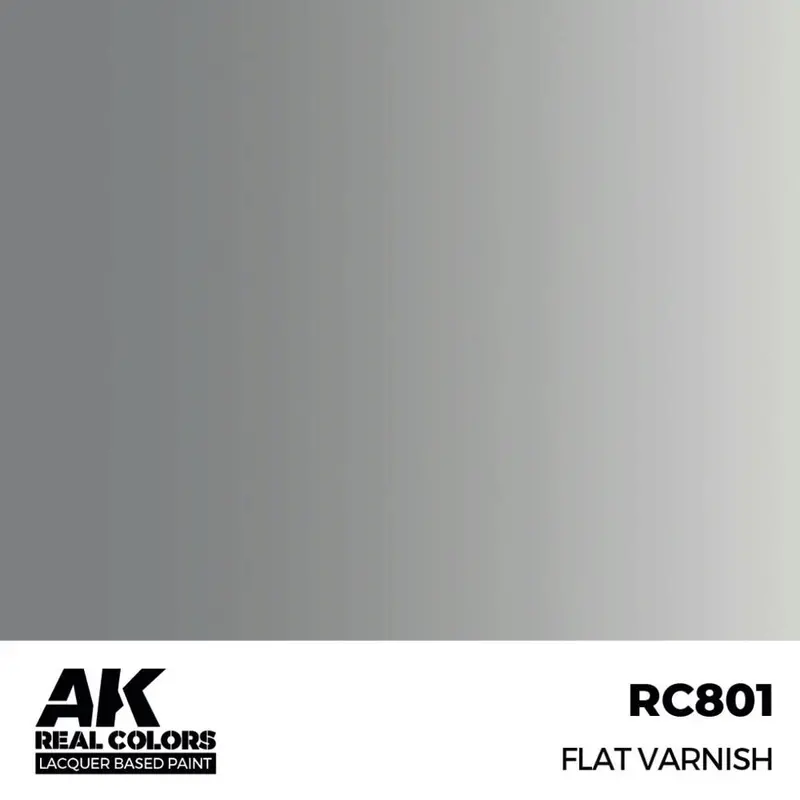 Ak Interactive Rc801 Real Colors Flat Varnish 17Ml Lacquer Paint 2